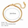 Neu im Sortiment Minimalistisches verschlüsseltes NK-Kettenarmband 18 Karat vergoldet Hochwertiger Edelstahl Wasserdicht Täglicher Schmuck für Damen