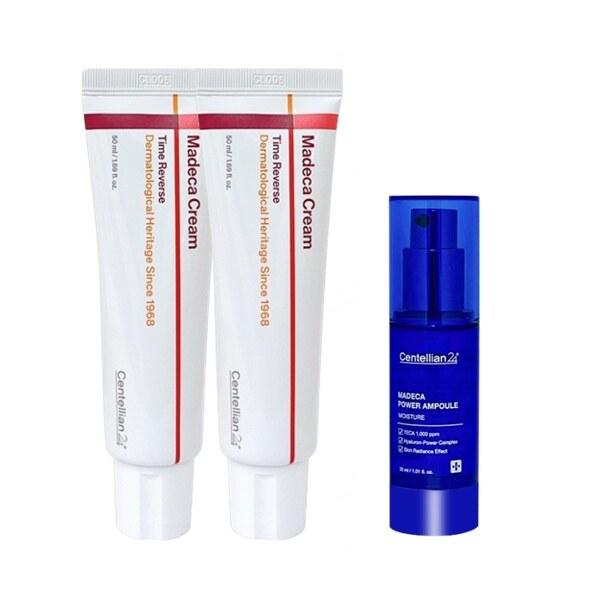 Dongkook Pharmaceutical Madeca Cream Season 7 50ml x 2 + Moisture Ampoule 2 x 50ml Cream + 30ml Power Ampoule Moisture