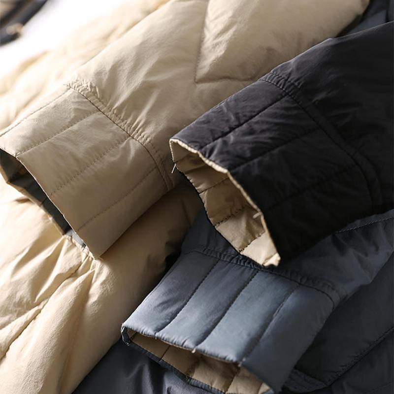 Winter Long Oversize Down Jacket Women Fashion Warm Thick Coat Autumn Casual Slim Hooded Puffer Jacket