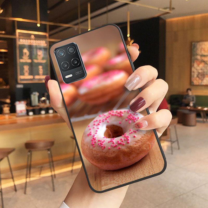 Sweet Donuts Shell Phone Cover For Oppo Realme 8Pro 6PRO 6i 7pro 9i 9pro C11 C21Y C21 C25Y C25S C3 Q3S XT Cases Coque