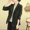 2026 Women's Solid Color Corduroy Cotton Jacket