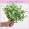 Plastic Grass Bundle With Silk Flowers For Home Decor And Wall Arrangements