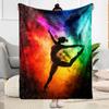 Dance Dreams In Motion Blankets Are Suitable for Living Rooms, Bedrooms, Camping, and Other Places, Making Them an Ideal Choice for Gifts.