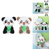 Adorable Panda Plush Keychain Soft Cuddly Bear Bag Charm For Kids And Adults