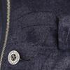 MARITHE + FRANCOIS GIRBAUD Overall Handle Wool Jacket M Navy Men's Used