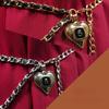 New Small Fragrance Style Retro Style Love Waist Chain Accessories Women S Chain Belt Decoration with Dress Metal Belt