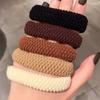 5/10PCS Mix Color Hair Ties High Elasticity Styling Decoration Scrunchies Bold Thickened Hair Accessories for Women Girls