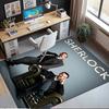 Sherlock Printed Carpet Rug for Office Chair Living Room Bedroom Kitchen Room Decor Gifts