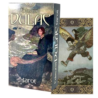 Edmund Dulac 78 Tarot with Japanese Authentic I.I.J. Tarot, Cards, Reading, Instructions,
