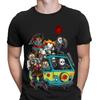 Horrorfilm Mystery Van Halloween Gruselig Neuheit Herren T-Shirts Tee Top