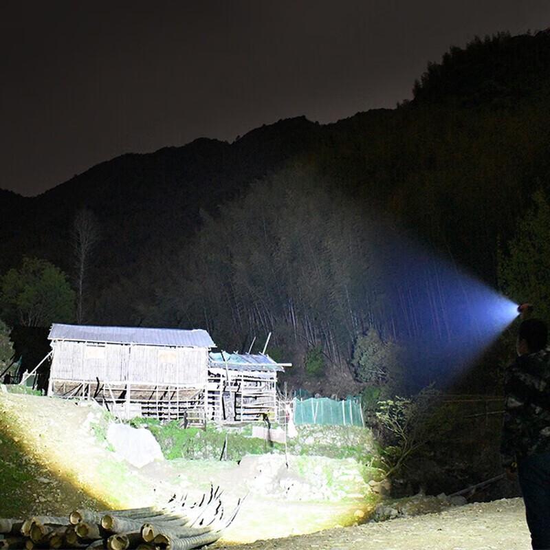 Wolsen DF217 Multifunction Rechargeable LED Flashlight