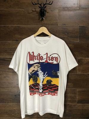 White Lion Big Game Tour White Tee Unisex T-Shirt Full Size S To 4XL BL841