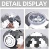 2pcs Silvery Disco Ball Cups 20oz Party Cups with Lid and Flash Ball Cocktail Cup Plastic Cups Tumbler with Lids and Straws Disco Ball Cups