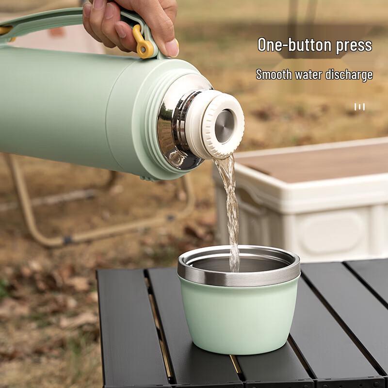 Joyoung 316L Stainless Steel 2L Travel Vacuum Flask