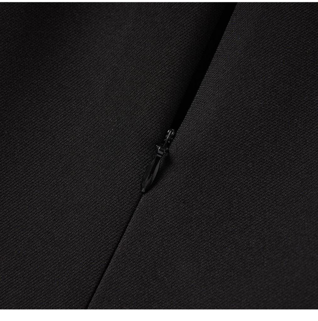 Early Autumn Light Luxury Hepburn-Style Sleeveless Waist-Hugging Dress for Women