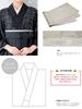 [SOUBIEN] Soubien Hakama 4-Piece Set (Nishaku-sode KimonoHakamaNagajubanObi) Women's Graduation Ceremony Lace L 2 shaku 5 sun (95 cm) Black x Black