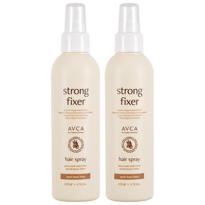 Abka Starker Haarfixierer Linderung von Haarausfall-Symptomen Styling-Spray für den Pony, 2 Stück, 200ml