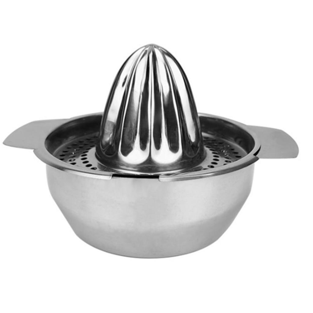 Zitruspresse Zitrone Orange Edelstahl Handpresse Manuelle Saftpresse für Küche