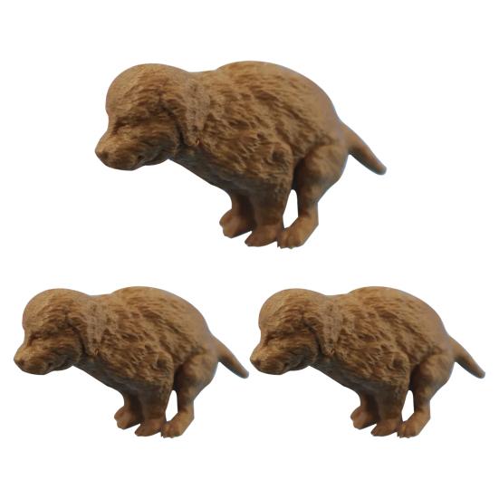 1/2/3 ცალი ძაღლის კონდახის კბილის ტოპერები ადვილად გასაწმენდი, მრავალჯერადი გამოყენებადი სახალისო ლეკვის კბილის პასტის დისპენსერი აბაზანის აქსესუარებისთვის