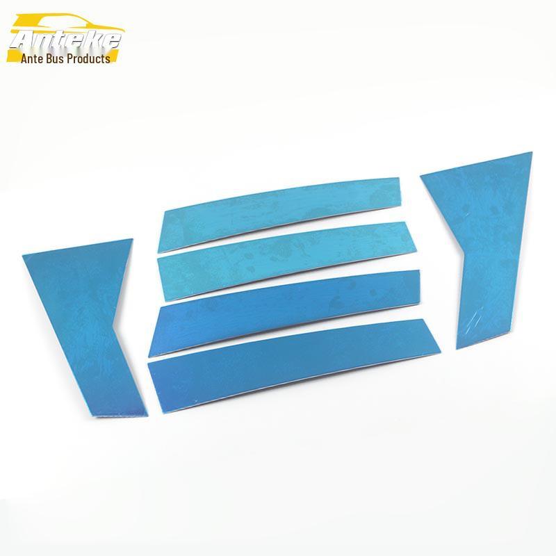 21 T55 Window Trim: Stainless Steel Anti-Scratch Glass Bright Strip Modification Accessories