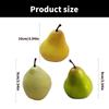 Simulated Pear for Home Decoration Artificial Fruit Accessory Dining Room Centerpieces Creative Supermarket Props top sale