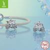 Fairytale Princess Pumpkin Car Style Fashion Personality 925 Sterling Silver Diy Bracelet Beaded