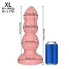 Extra Large PVC Soft Dildo Fisting Butt Plug Masturbator Anal Dilator Adult Sex Toy Big Dick Strap On Penis