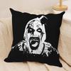 Federa Cuscino Horror T-Terrifier Tessuto Morbido Peluche Stampa Double-Sided Copricuscino per Divano Per Tutte le Stagioni Decorazione Casa Regalo