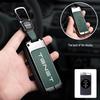 Luxury Drop-proof Anti-lost Key Case for Tenet Tianneng T4, T7, T8, T9 Car Locks - Simple and Stylish Design for Men