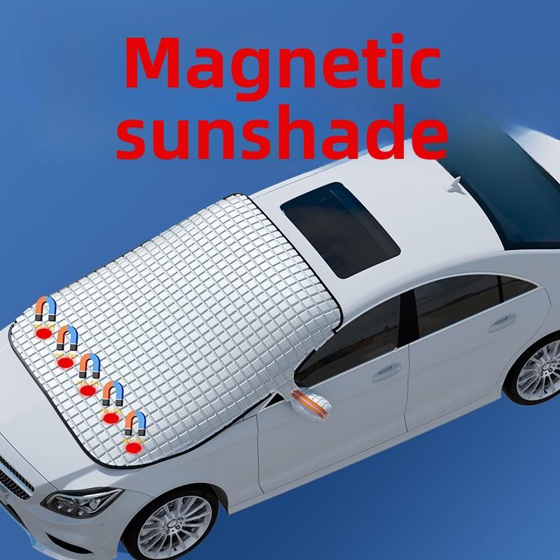 Front Windshield Sunshade Car Anti-exposure Heat Insulation Anti-snow Anti-icing Cover Front Parasol Window Car Clothing Cover