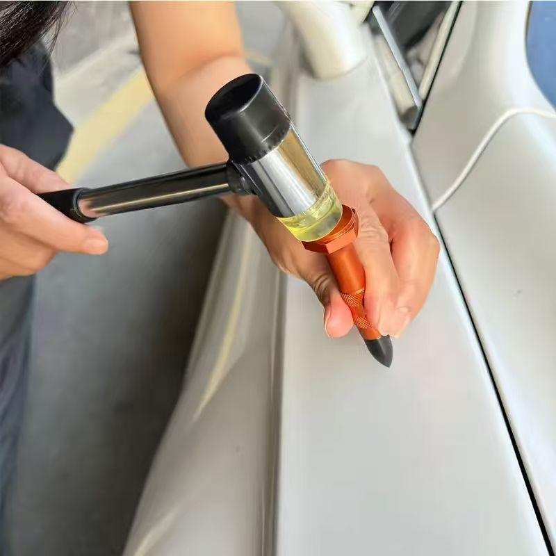 Factory Direct Sales Accept Customized Orders Car Dent Repair Tool Tapping Pen Bring 8 Replacement Heads DIY Dent Remover