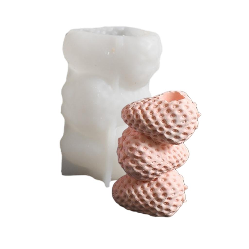 High Quality Silicone Mold For Unique Stacked Fruit Candle Holders Perfect For DIY Enthusiasts And Home Decor Lovers