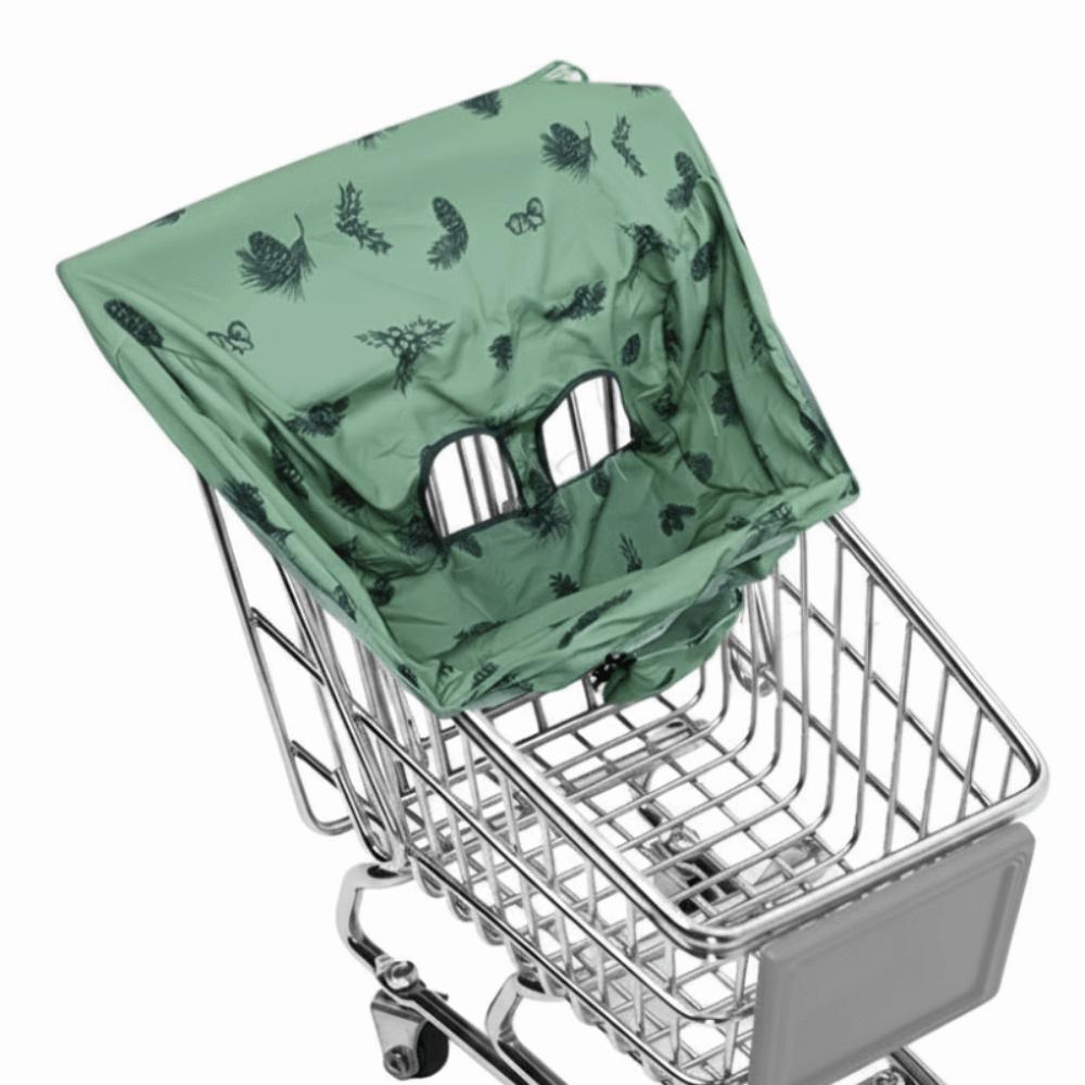 Cartoon Printed Kids Dining Chair Cover Polyester Seat Cover Baby Shopping Cart Seat Cover  Baby