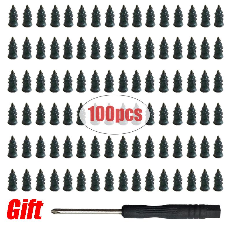 100pcs Car Motorcycle Vacuum Tyre Repair Nails Truck Scooter Bike UniversalTire Puncture Repair Rubber Metal Nails Accessories