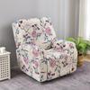 1set Printed Elastic Recliner Chair Cover Recliner Sofa Slipcover Couch Cover Armchair Slipcovers for Living Room Home Decor