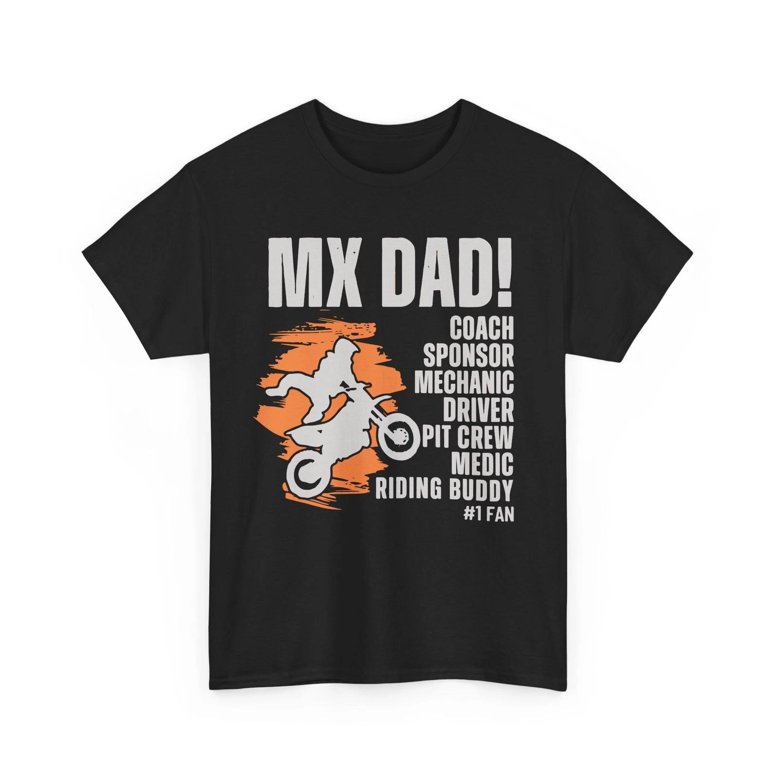 Cyclist T-Shirt | Bicycle Shirt | MX Dad racing | Biking Shirt S