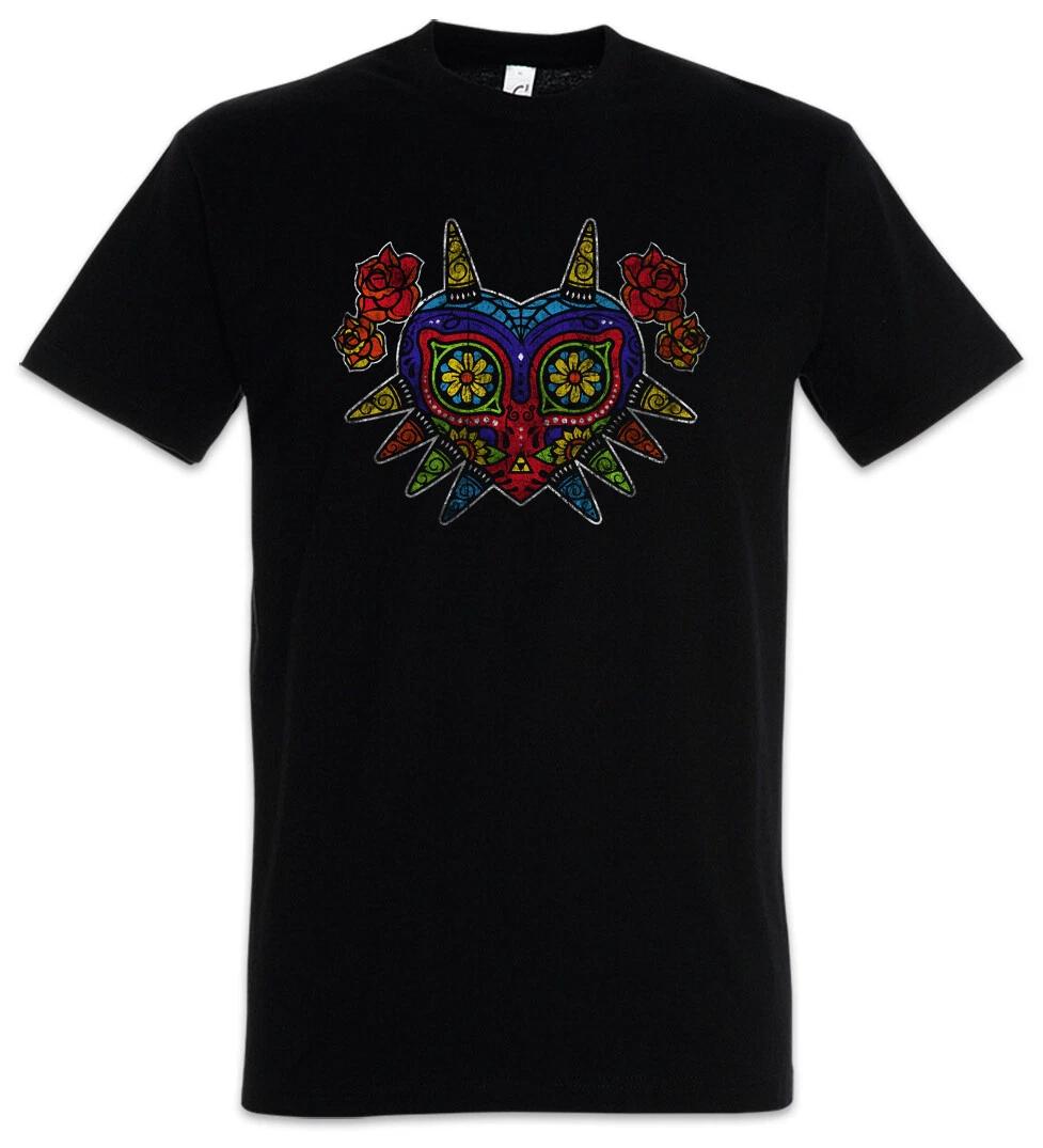 Mexican Majora s Mask kids boys T-Shirt Horror Kid Zelda Game Cult Nerd Majora Link 160