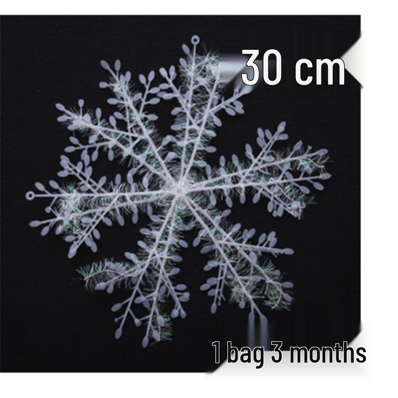 Snowflake String Ornaments for Christmas Tree Decorations and Gifts