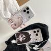 Anti-Fall Cartoon Rhinestone Phone Case for iPhone 15, 16, 17 Pro Max