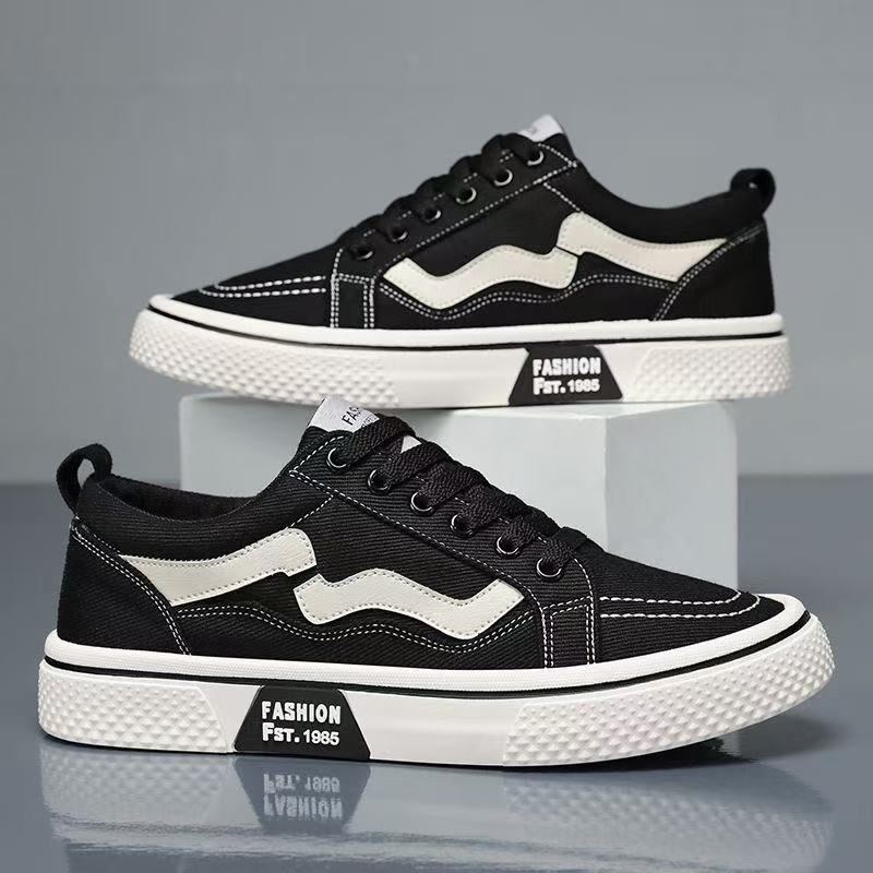 

Дышащие парусиновые туфли мужские летние новые низкие кеды классические спортивные и повседневные парусиновые туфли на мягкой подошве мужские 39 чёрный