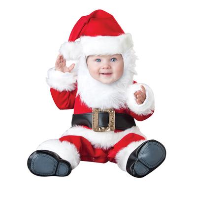 4Pcs Baby Santa Claus Costume Kids Long Sleeves Tops//Pants//Hat Xmas Party Dress