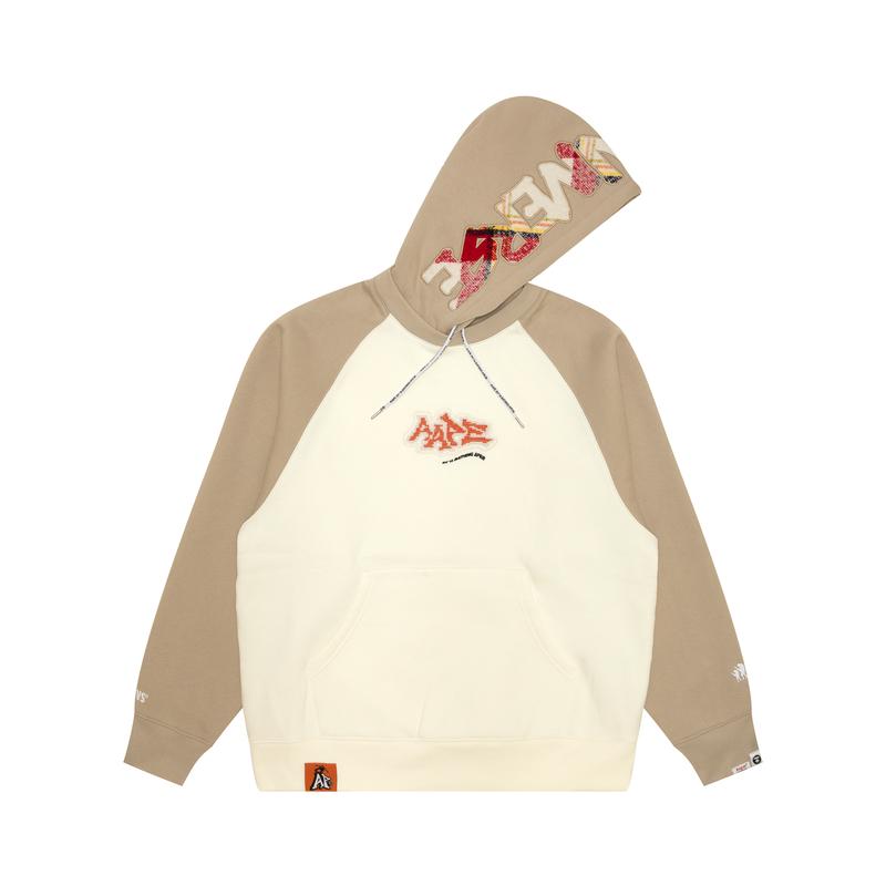 Aape logo-patch hoodie AAPSWMB355XXN