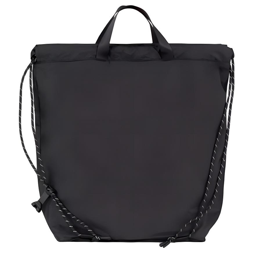 New Asics Polyamide Backpack Unisex Black 3033C131-001