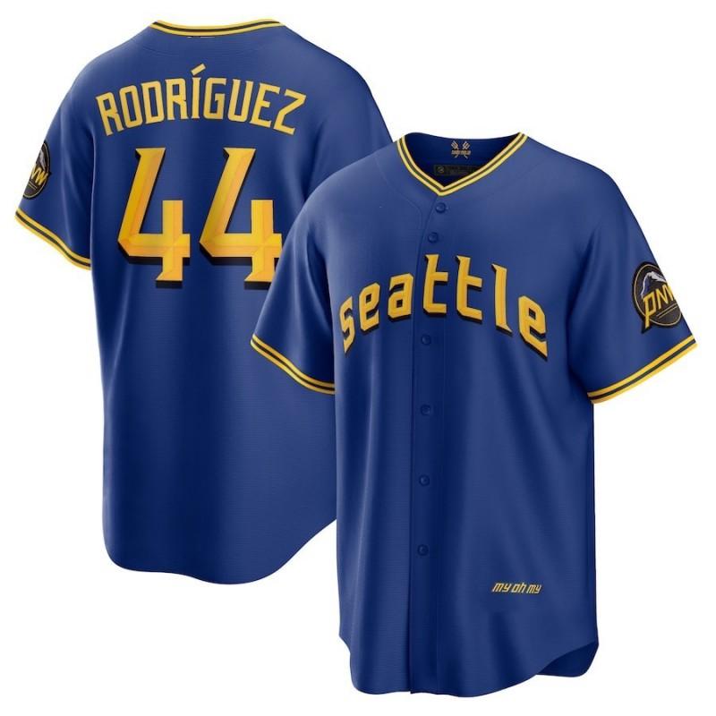 Unisex Embroidered Baseball Jersey Shirt Gruffey 24 Sports Fan Wear Cotton Blend Athletic Top