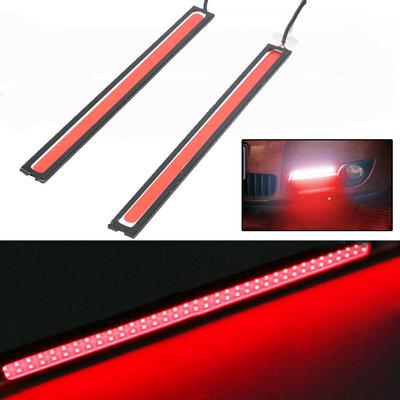 Strip Car LED Lights RED Waterproof 12V Fog Lamp Accessories Replacement