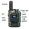 Globales Walkie-Talkie 4G 3G 2G integriertes bidirektionales Dualfrequenz-Walkie-Talkie mit unbegrenzter Entfernung von 5000 Kilometern