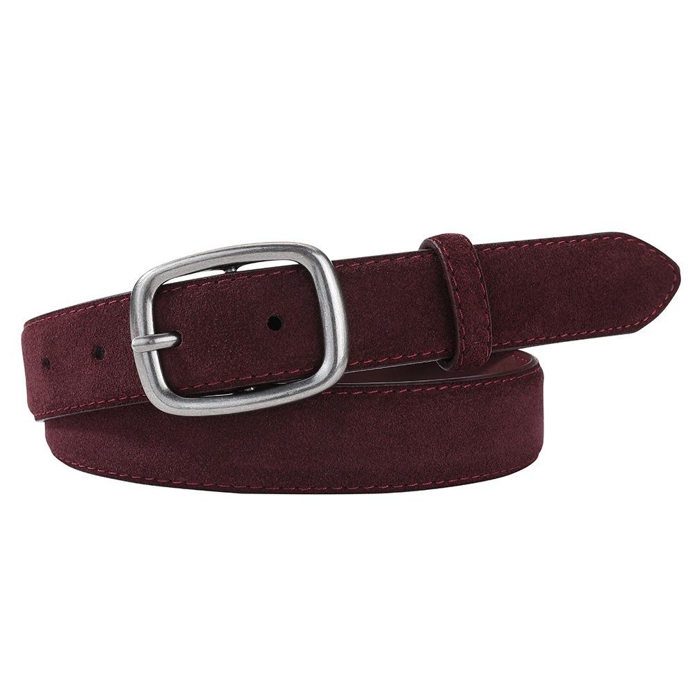 

Джинсовый Декор Замшевый Пояс Ширина Украшение Брюк Элегантные ПУ Пояса Женский/Для Девочек красный/кофейный