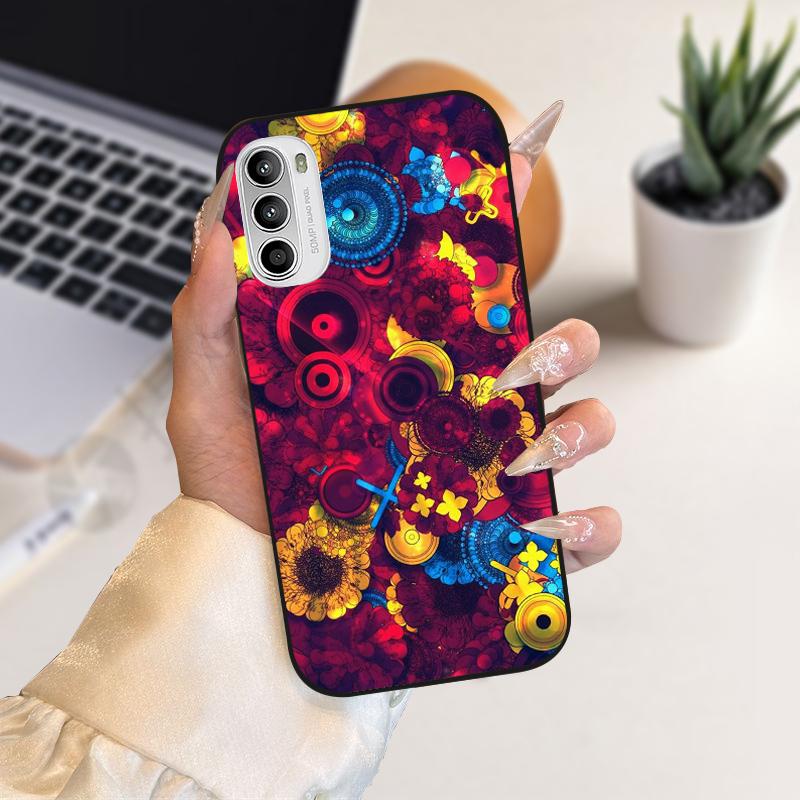 Cartoon Animal Cases For Motorola G52 4G Bumper Cover On Moto G82 G71s 5G Soft Silicon Phone Case For Motorola G 82 Coque Fundas