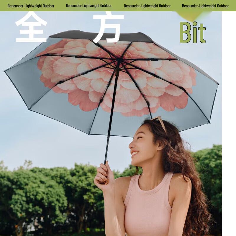 Beneath the Banana Triple Fold Anti-UV Sun & Rain Umbrella