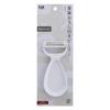 KAI Corporation DH8007 Peeler with Grater for Sprout Dishwasher KAI Made in Japan Potatoes, Remover, Safe, KITCHEN, White,